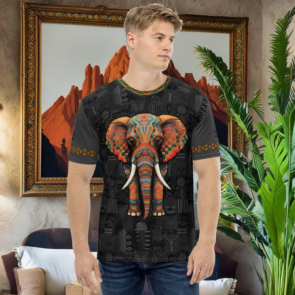 Elephant Mama Africa All Over T-Shirt